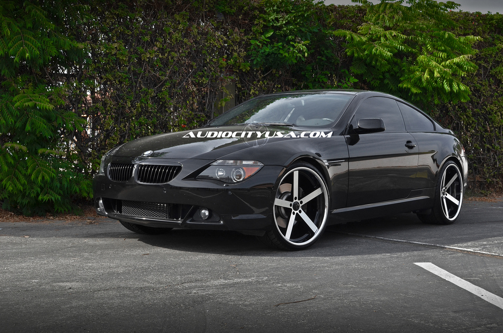 Giovanna Mecca Machined Black on BMW 6 series
